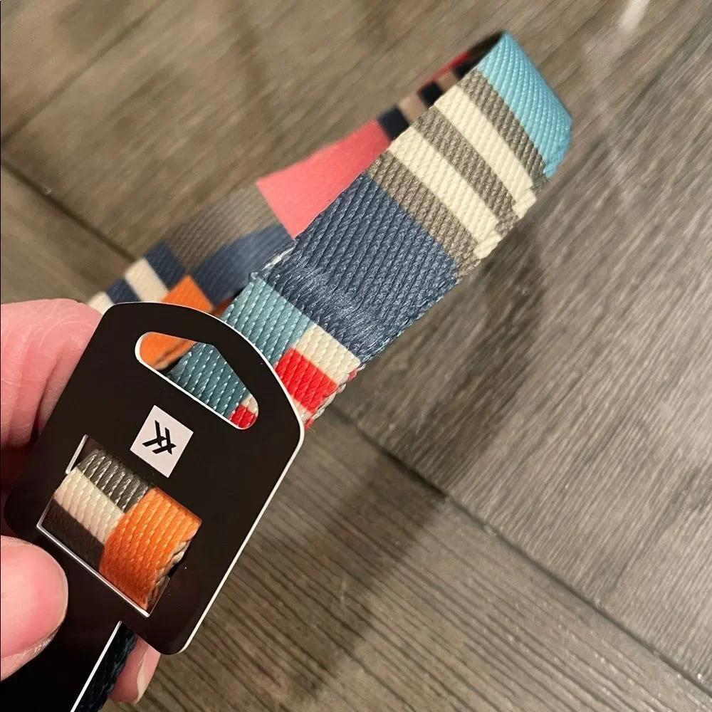 THREAD NECK LANYARD BRIGHTON Colorful Striped Lanyard
